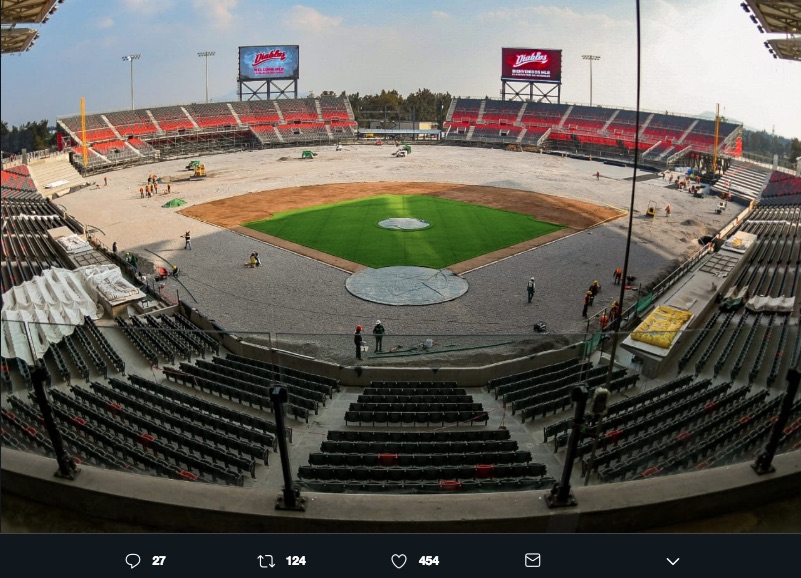 El nuevo estadio de los Diablos Rojos del México promete estar a la altura de la MLB, además de que mezcla grandes técnicas para crear algo único.
