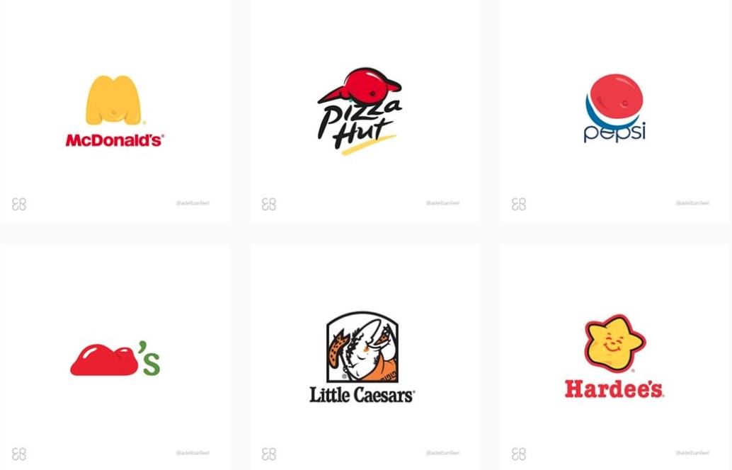 Estos logotipos de comida rápida fueron reconcebidos para mostrar la realidad de lo que provoca si se ingieren sin conciencia.