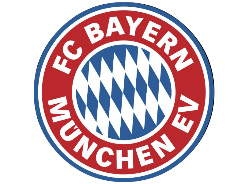 El logo del Bayern Múnich se ha modificado en muchas ocasiones debido a la gran cantidad de cambios que sufrió la ciudad, Europa y el club en sí.