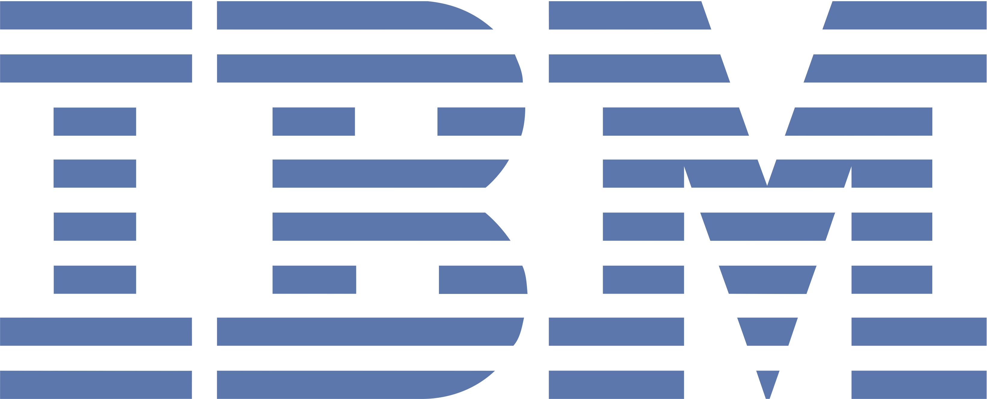 El logo de IBM tiene un pasado más redondo de aquellas franjas que tanto reconocemos en la actualidad y que permanece desde hace más de 40 años.