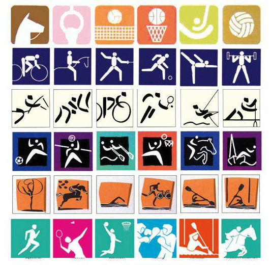 Los Pictogramas de los Juegos Olímpicos se crearon por primera vez en Tokio 1964, después de 56 años regresan a su lugar de origen con los próximod JJ.OO.