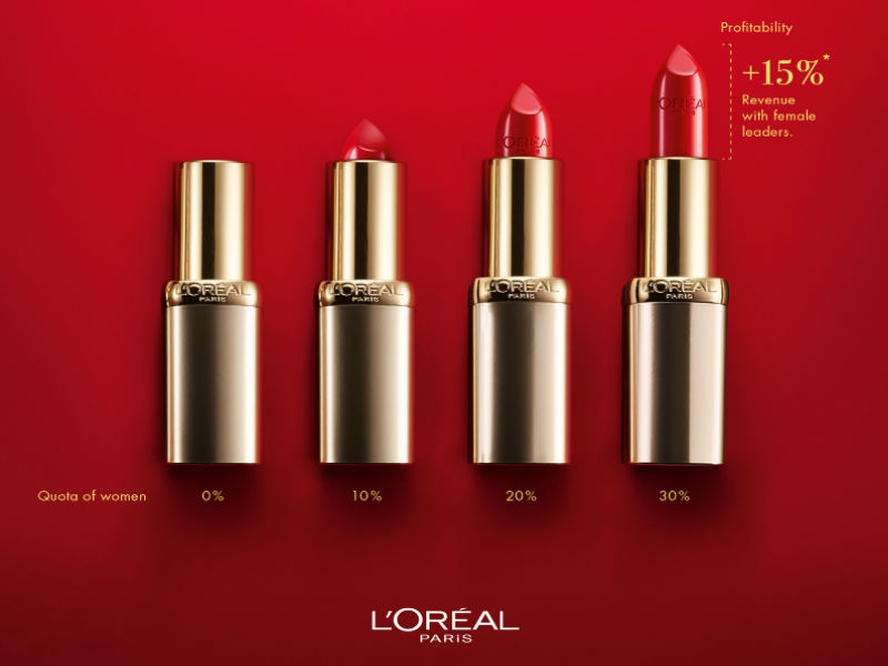"Este anuncio es para hombres" es la nueva campaña de L'Oreal para mostrar la disparidad de oportunidades laborales entre mujeres y varones.