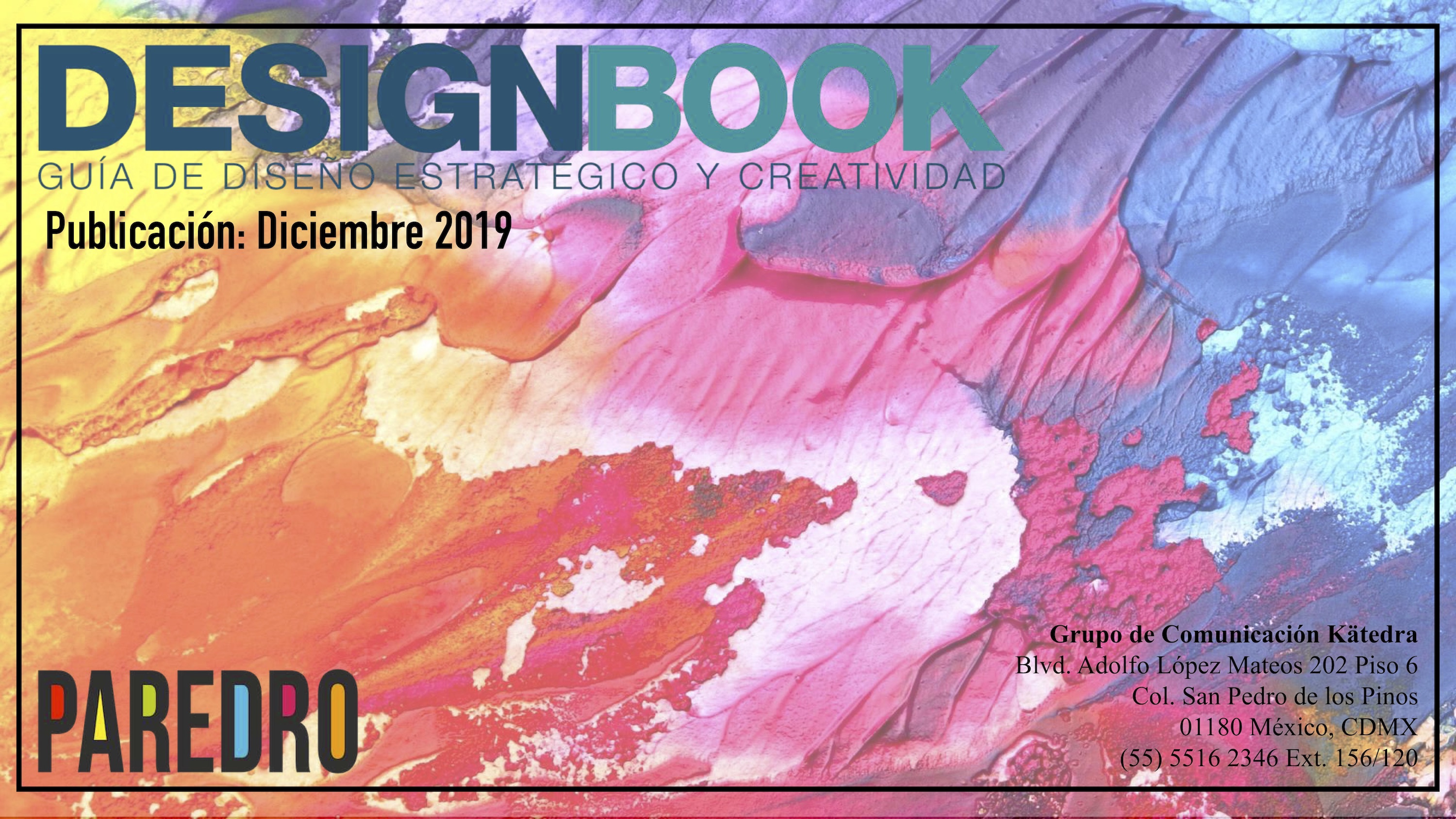 La próxima edición del DesignBook 2019 se acerca y en Paredro ya nos estamos preparando para recibir a tu agencia creativa o de diseño.